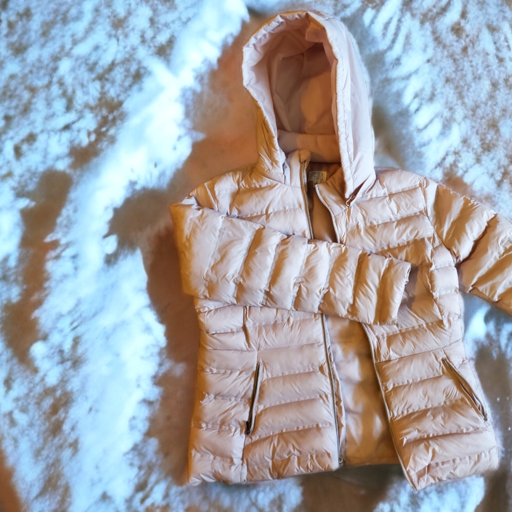 Packable Pink Puffer Jacket